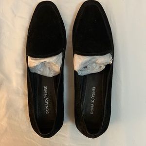 Donald Pliner Black Suede Flats - Never Worn
